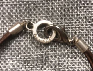 pulsera cuero con perla de Acosta