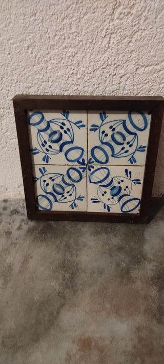 Cuadro azulejos antiguos