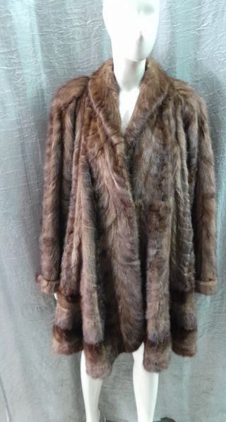 Cappotto p.ellicciaa d vis,one taglia 48