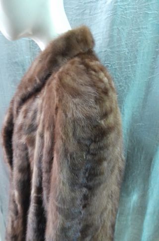 Cappotto p.ellicciaa d vis,one taglia 48