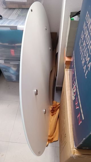 Encimera vidrio para mesa de escritorio