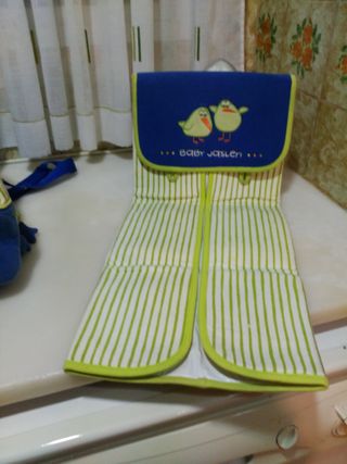 Mochila cambiador bebé