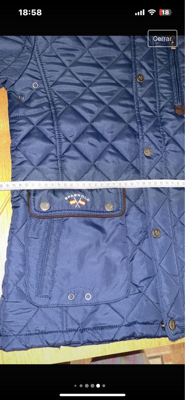 Chaqueta acolchada Spagnolo