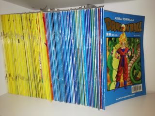 Dragon ball amarilla y azul