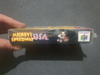 Mickey's Speedway USA N64 Precintado Versión PAL