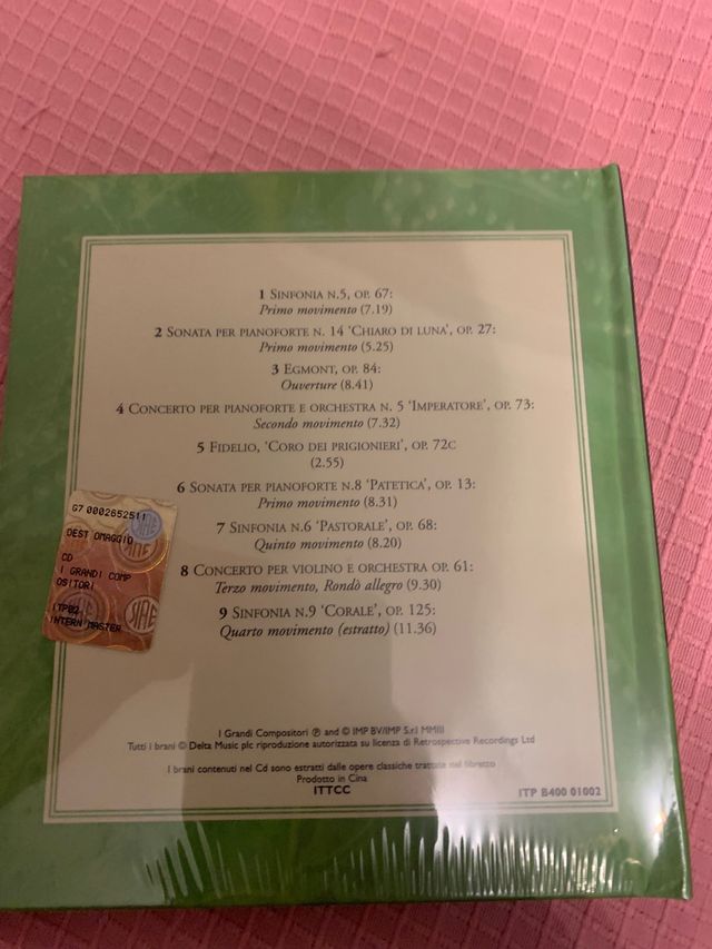 Cd beethoven lo spirito della libertà