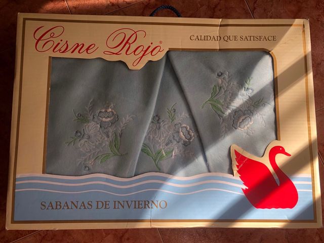 Sabánas de invierno Cisne Rojo