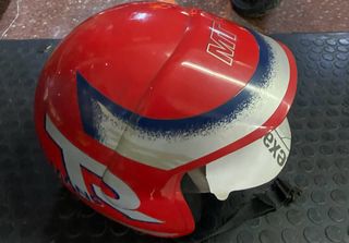 Casco Jet con visera vintage