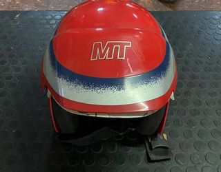 Casco Jet con visera vintage