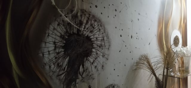 Papel pintado 3D. esferas.