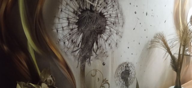 Papel pintado 3D. esferas.