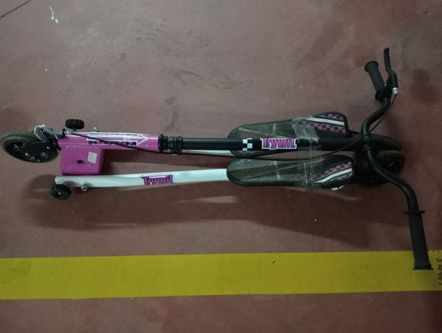 Patinete duo tres ruedas