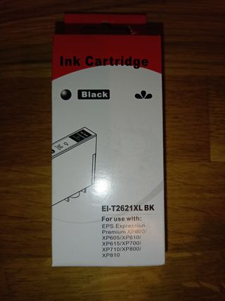 T2621XL cartucho tinta negro Epson