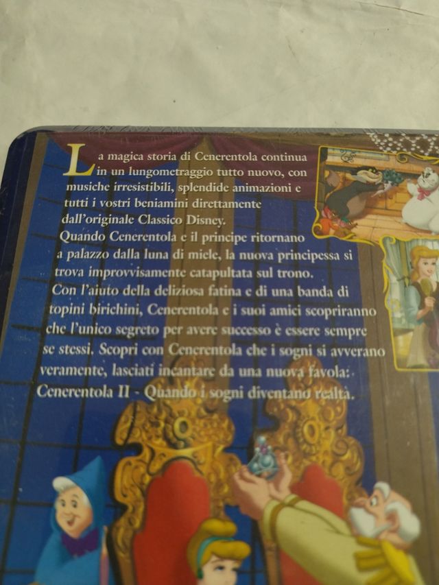 VHS Cenerentola 2 Walt Disney