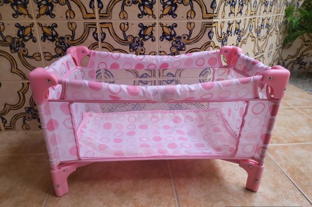 Cuna de viaje plegable para muñec@s.