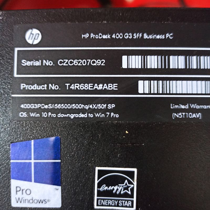 HP ProDesk 400 G3 SFF Intel Core i5 afbeelding 4