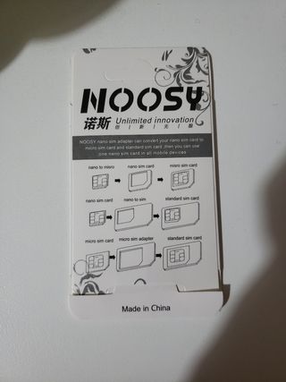 Nano SIM adattatore + strumento rimozione SIM