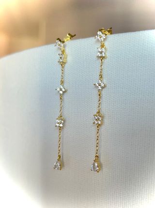 Pendientes Imperial Love Plata de ley 
