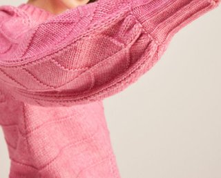 Springfield jersey de punto rosa