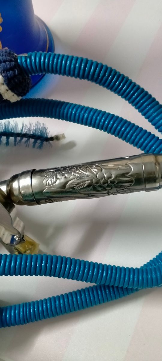 Souvenir de cristal azul