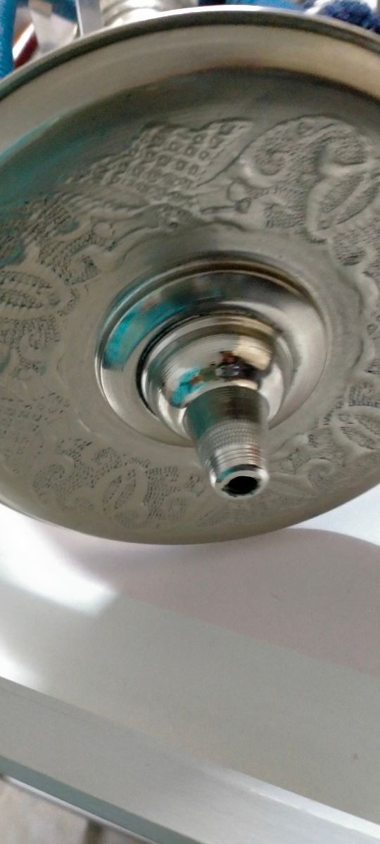 Souvenir de cristal azul