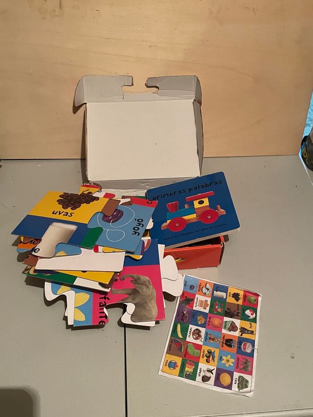 Pack de cuatro juegos educativos