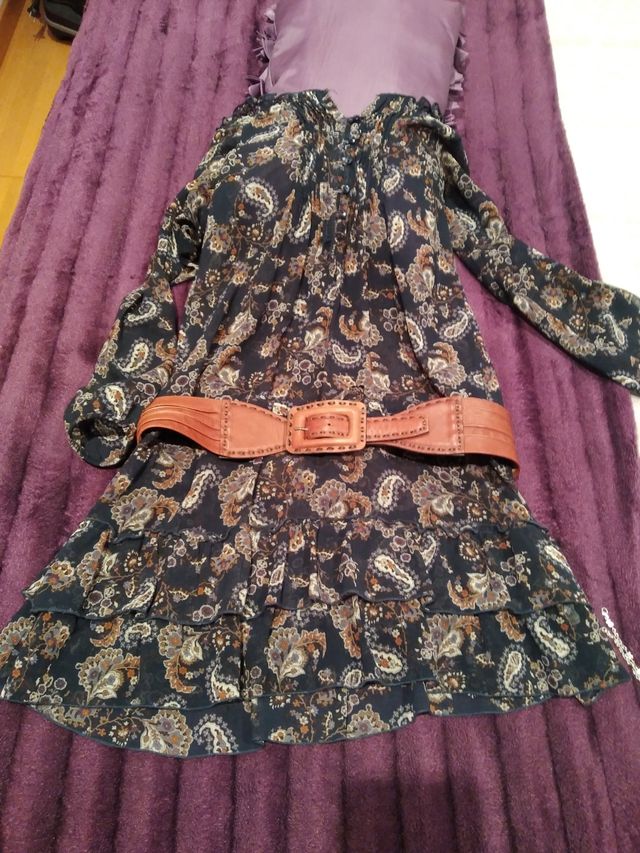 Vestido transparente Talla 34