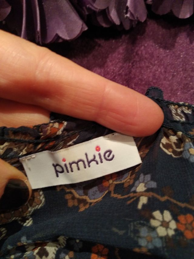 Vestido transparente Talla 34