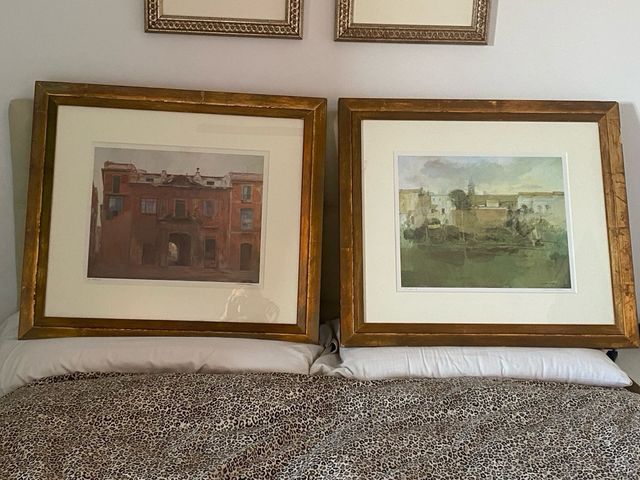 Pareja de cuadros de decoracion