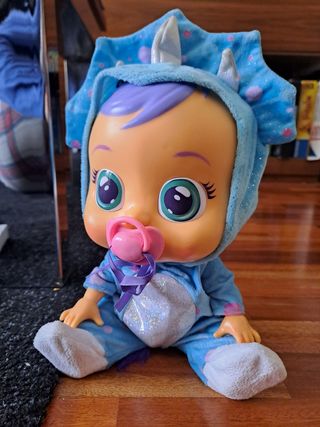 Bebe lloron dinosaurio