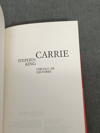 Carrie de Stephen King 