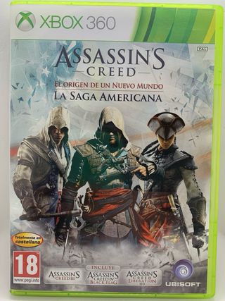 Assassin’s Creed Saga Americana Xbox 360 COMPLETO