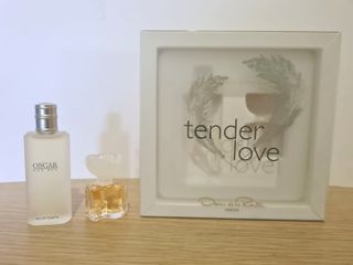 Lote de 2 perfumes Tender Love Oscar de la Renta