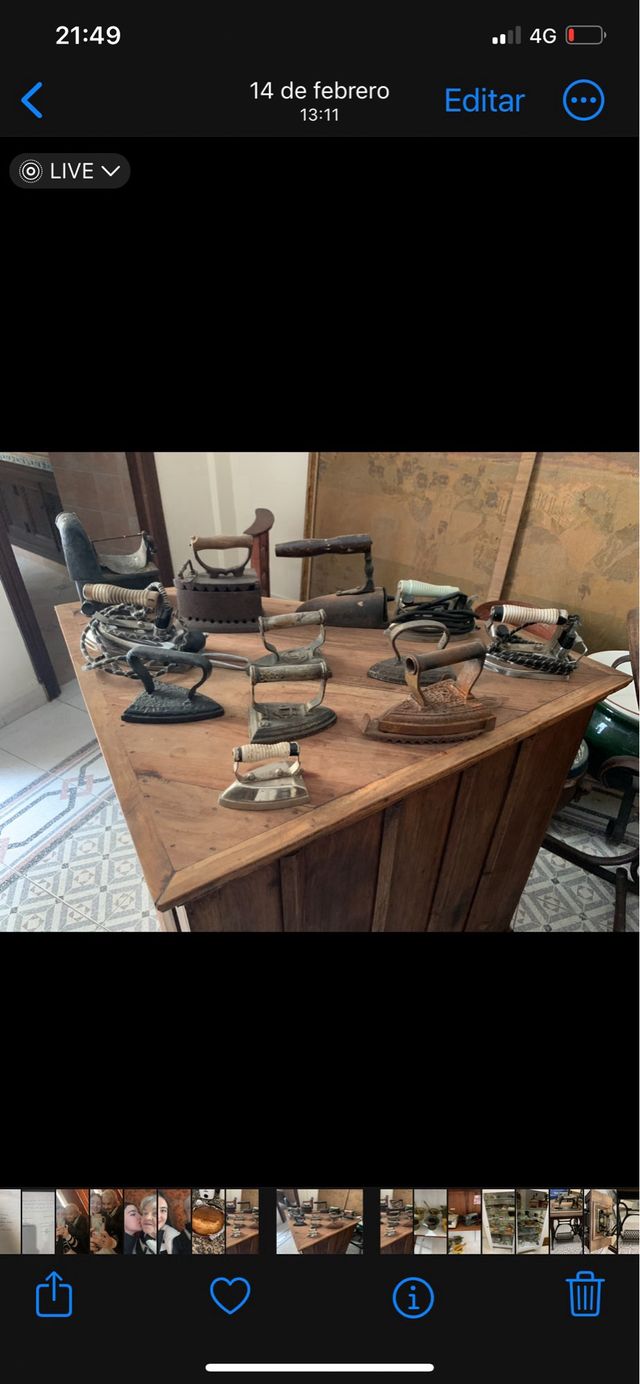 coleccion de planchas antiguas