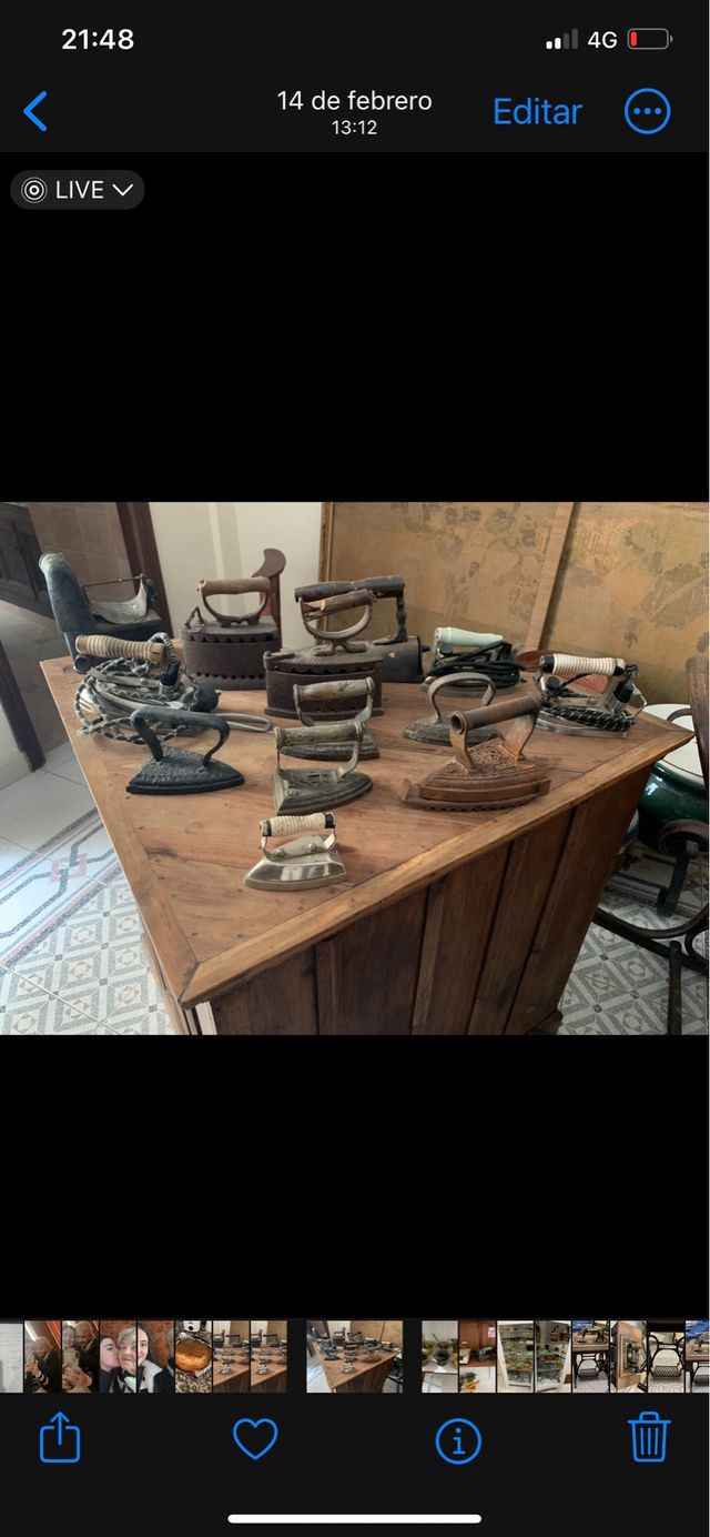 coleccion de planchas antiguas