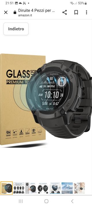 Proteggi schermo per Garmin