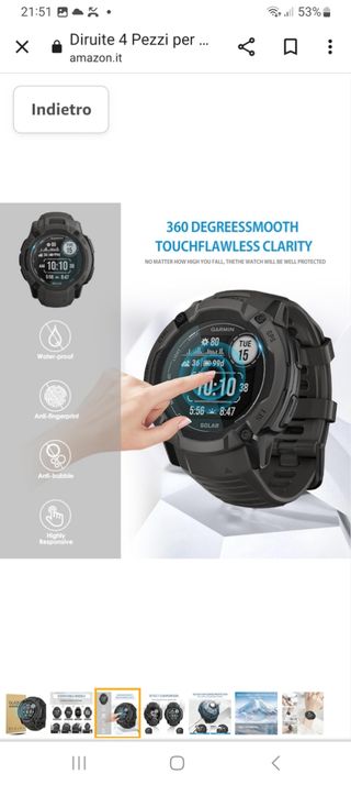 Proteggi schermo per Garmin