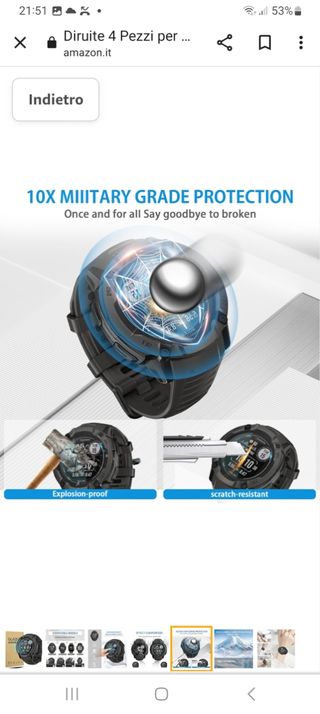 Proteggi schermo per Garmin