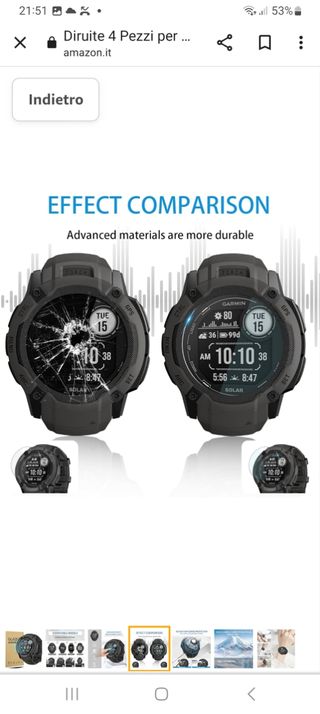 Proteggi schermo per Garmin