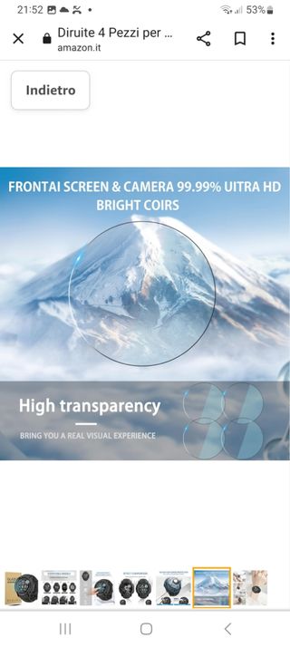 Proteggi schermo per Garmin