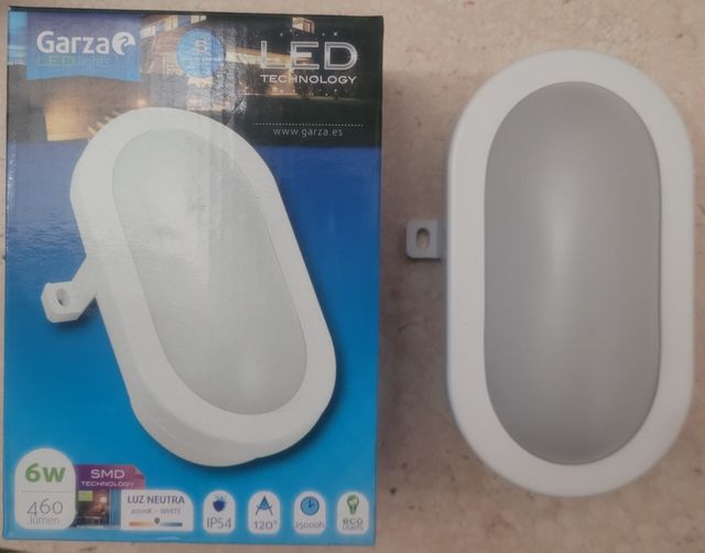 Plafón LED 6W protección 54 NUEVO.