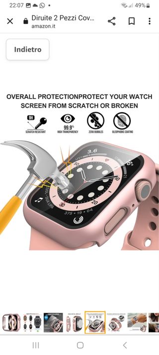 Custodia Diruite per Apple Watch