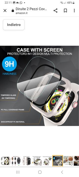 Custodia per Apple Watch