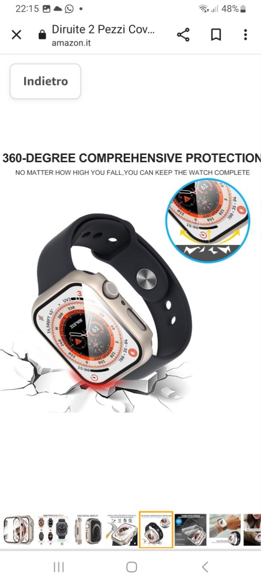 Custodia per Apple Watch