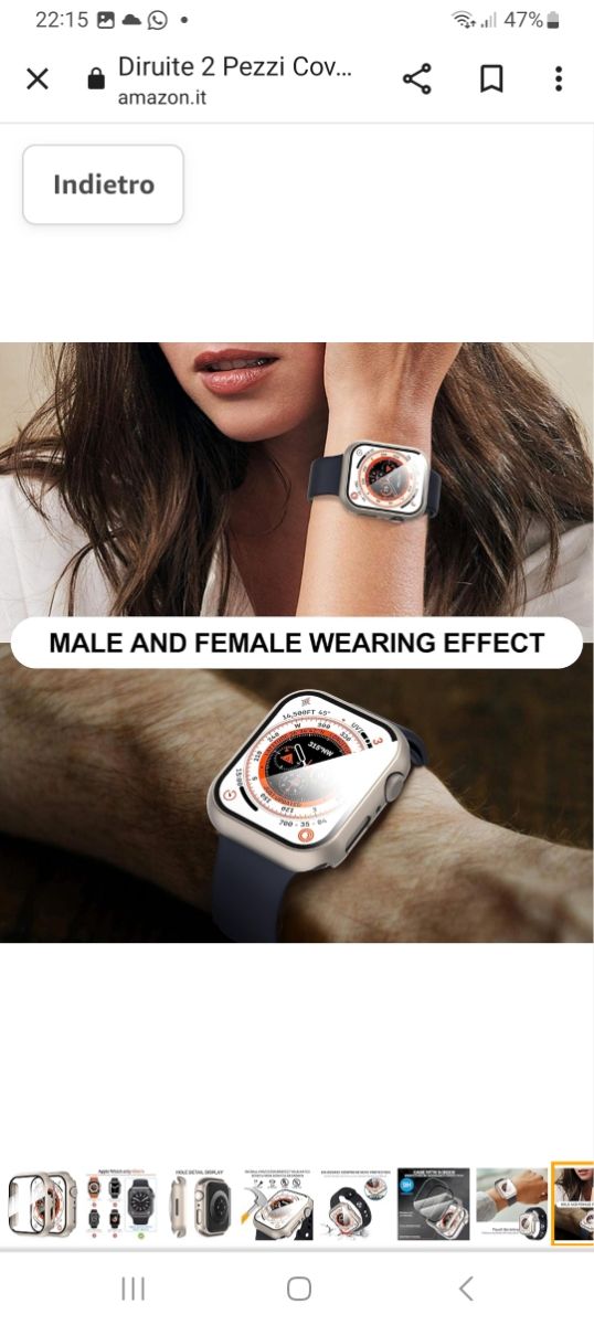 Custodia per Apple Watch