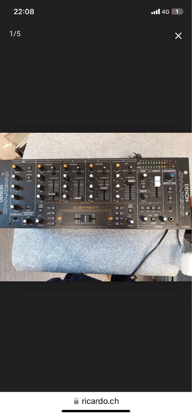 DENON DNX 800  DJ MIXER