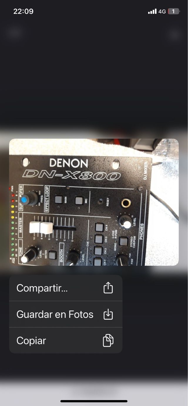 DENON DNX 800  DJ MIXER