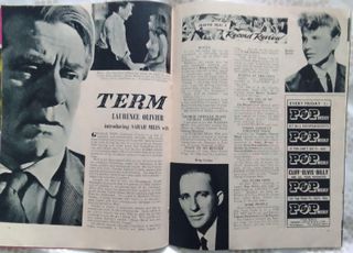 Revista cine "ABC Film Review" original Oct. 1962´