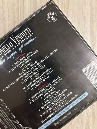 CD Antonello Venditti-Da San Siro a Samarcanda