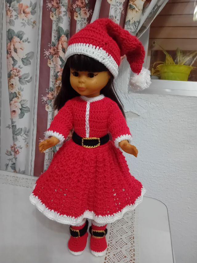 Traje de papá Noel Nancy